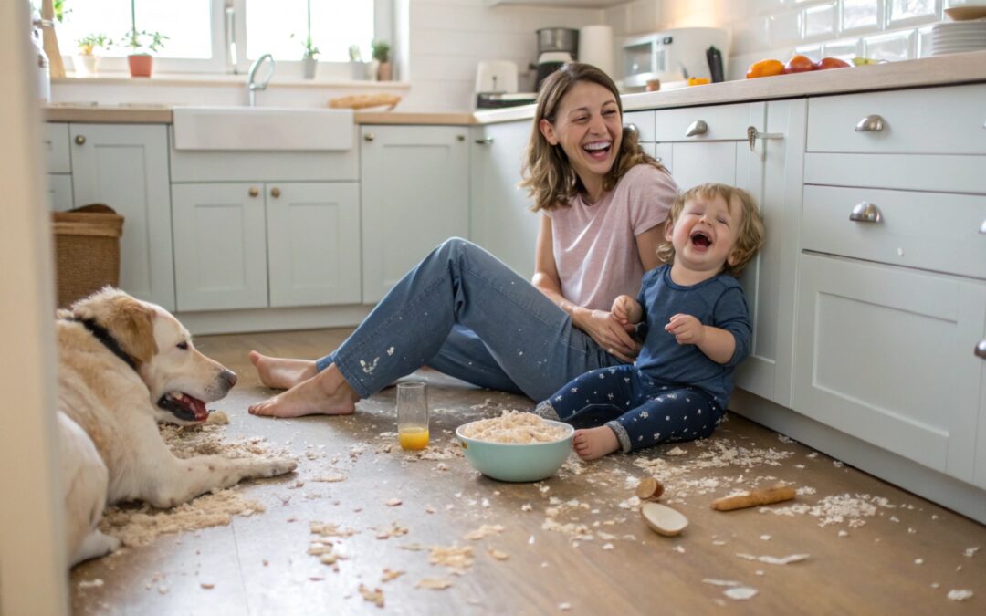 Turning Chaos into Laughter: Embracing the Messy Moments